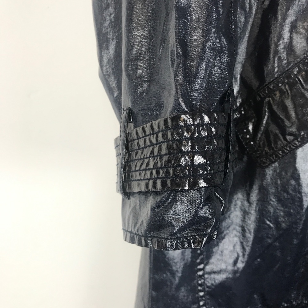 NEW Free People Trinity High Shine Coat - Picture 8 of 13